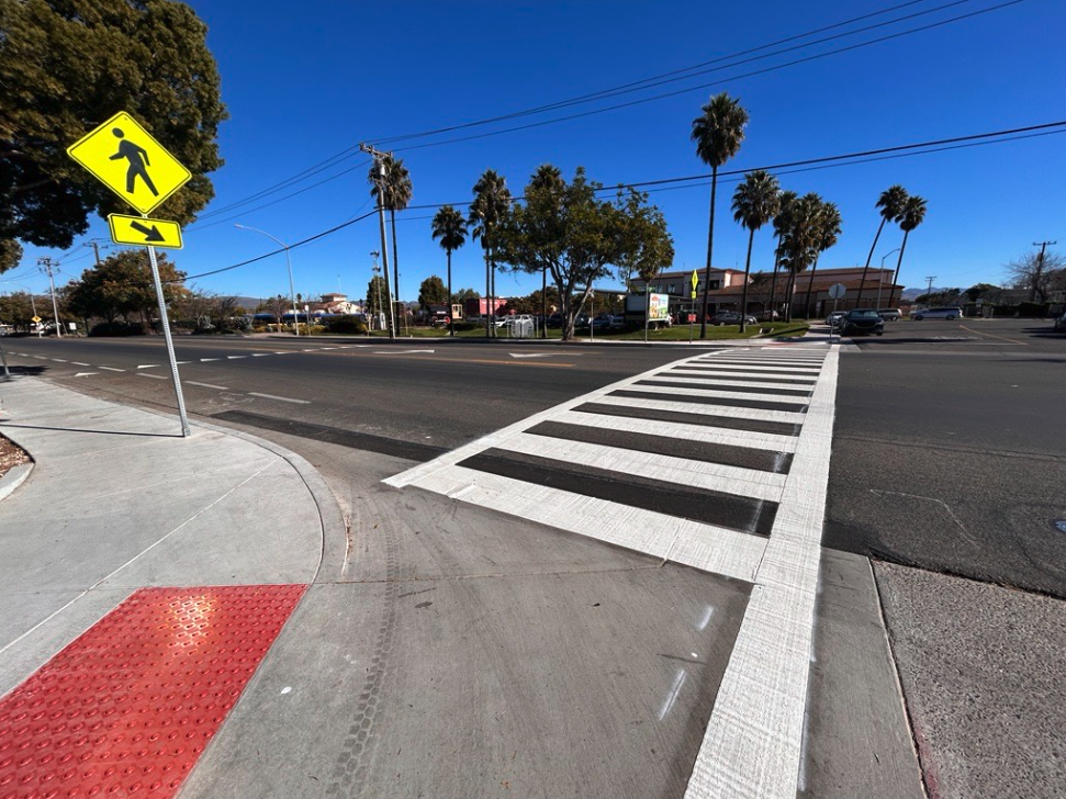 Santa Maria pedestrian safety and accessibility improvement project